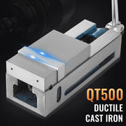 Load image into Gallery viewer, SucceBuy Milling Vise 4"/100mm Bench Clamp Vise Nodular Cast Iron Material Clamping Vise Clamping Force 19KN Max Milling Machine