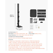 Load image into Gallery viewer, SucceBuy Stable Vacuum Stand Compatible with Dyson G5 V15 V12 V11 V10 V8 V7 V6 Series Upright Vacuums Cleaners & Accessories - AMOCART