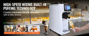 Bild in Galerie-Viewer laden, SucceBuy Commercial Ice Cream MachineSingle Flavor Countertop Soft Serve Ice Cream Maker Touch Screen Auto Clean Pre-cooling