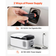 Load image into Gallery viewer, SucceBuy 15L Small Fridge Portable Car Freezer 12V/24V Mini Refrigerator Compressor Cooler for RVs Traveling Camping Outdoor