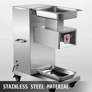 Charger l'image dans la visionneuse de galerie, Amocart 500Kg/H Electric Meat Slicer 750W Commercial Meat Cutter 3mm Stainless Steel Blades Food Cutting Slicing Machine