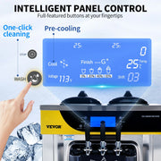 Load image into Gallery viewer, SucceBuy 22-30 L/H Soft Ice Cream Machines Commercial Tricolor Desktop Sweet Cone Freezing Equipment Vending Machine
