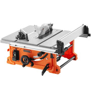 Charger l'image dans la visionneuse de galerie, 【From China】SucceBuy Table Saw 10-inch 8-Amp 25-in Max Rip Capacity 40T Blade Portable Compact For Jobsite DIY Woodworking, Furn