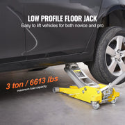 Load image into Gallery viewer, Amocart 3T/2T Floor Jack Aluminum Hydraulic Racing Jack Hydraulic Car Jack with Dual Piston Quick Lift Pump for Auto Repaire