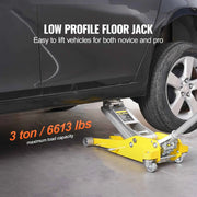 Bild in Galerie-Viewer laden, Amocart 3T/2T Floor Jack Aluminum Hydraulic Racing Jack Hydraulic Car Jack with Dual Piston Quick Lift Pump for Auto Repaire