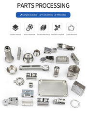 Charger l'image dans la visionneuse de galerie, Jiejia OEM Custom Factory CNC Service Precision CNC Parts Stainless Steel Machining Manufacturing Turning Parts