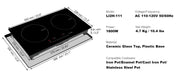 Load image into Gallery viewer, Amocart 2 Burners Electric Induction Cooktop Stove Hob Built-in Burner Cooker Sensor Touch Control Magnetic Cooker Hot Plate