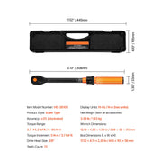 Load image into Gallery viewer, SucceBuy Torque Wrench Set Drive Click Torque Wrench Dual-Direction Adjustable Mechanical Dual Range Scales Torque Wrench Kit