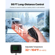 Load image into Gallery viewer, Amocart Diesel Heater 8KW Diesel Air Heater with LCD Panel and Remote Control Parking Heater Low Noise for Truck Trailer Boat