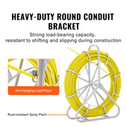 Bild in Galerie-Viewer laden, Amocart Fish Tape Fiberglass 425/492/600/656 ft Duct Rodder Fishtape Wire Puller Fishing Tools for Walls and Electrical Conduit