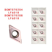 Load image into Gallery viewer, DCMT070204 DCMT11T304 VP15TF UE6020 Carbide Insert Internal Turning Tool High Quality CNC Turning Insert Cutting Lathe Tools