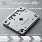 Load image into Gallery viewer, Custom Technical Ceramic CNC Machining, Precision Alumina Zirconia Silicon Carbide Parts Milling Turning Service, MOQ 1pc