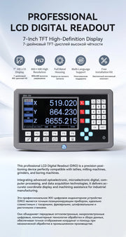 Load image into Gallery viewer, Industrial 3VA LCD DRO Readout 300x192x78mm 4kg Linear Error Compensation Precision Machining CNC Equipment Display System