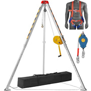 Load image into Gallery viewer, Amocart 1800/2600 lbs Confined Space Tripod Kit Winch Confined Space Rescue Tripod Fall Protection For Confined Spaces