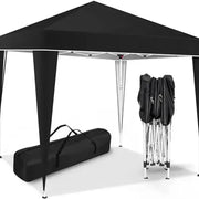 Bild in Galerie-Viewer laden, 300*300*220cm Vier-Eck-Faltzelt Camping Ausstellungs-Freizeitzelt Outdoor Strand Sonnenschutz Pavillon Wasserdichter Sonnenschutz