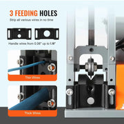 Load image into Gallery viewer, SucceBuy Electric Wire Stripping Machine 1.5-25mm Cable Stripper 180W 60ft/min 3 Feeding Holes Wire Peeler Scrap Copper Recycle