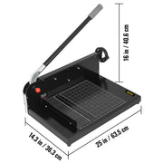 Load image into Gallery viewer, SucceBuy A4 12" Manual Paper Cutter Heavy Duty Guillotine Trimmer 300 Sheets Die Cutters for Home Office Laboratory Commercial