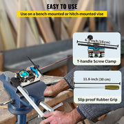 Load image into Gallery viewer, SucceBuy Brake Line Flaring Tool 45° Double Flares for 3/16" 1/4" 5/16" 3/8" Tube Size Suitable for Soft Metal of Copper Lines