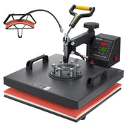 Load image into Gallery viewer, SucceBuy 2In1 Heat Press Machine 38*38CM Multifunctional 360° Swing-Away Digital Sublimation Printer Transfer DIY T-shirt Cap