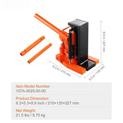 Load image into Gallery viewer, SucceBuy Hydraulic Toe Jack 2.5-10T On Toe Toe Jack Lift 5-20T On Top Lift Capacity Machine Jack Air Hydraulic Jack for Industry