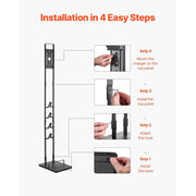 Load image into Gallery viewer, Amocart Vacuum Stand Compatible With Dyson Stable Holder with 4 Hooks for Dyson DC30/31/34/35/58/59/62/74 Cordless Upright