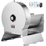 Load image into Gallery viewer, Amocart Electric Vegetable Slicer 0-12mm Thickness Adjustable Commercial Slicer Machine Stainless Steel Food Cutter Machine