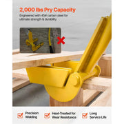 Load image into Gallery viewer, Amocart 2000lbs Pallet Buster Tool 41in Steel Handle Wrecking Pry Breaker Bar Deck Board Removal Tool for Flooring Drywall