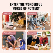 Load image into Gallery viewer, Amocart Pottery Wheel 11inch Pottery Forming Machine Direct Drive Ceramic Wheel 450W Electric Wheel for Pottery with Foot Pedal