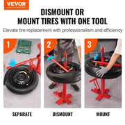 Load image into Gallery viewer, Amocart Portable Manual Tire Changer Bead Breaker Tool Portable Hand Bead Breaker Mounting Tool for Car Truck Motorcycle Garage