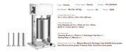 Load image into Gallery viewer, SucceBuy 10L/15L Electric Sausage Stuffer Stainless Steel Making Sausage Machine Commercial Grade with 4 Filling Funnel for Home