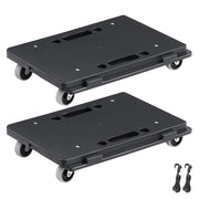 Load image into Gallery viewer, SucceBuy 2 Pack Furniture Mover Pallet Trolley 500 lbs Each Count with 4 Wheels Small Flat Dolly Cart for Industrial Machinery - AMOCART