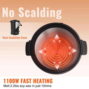 Load image into Gallery viewer, Amocart 6.5L 10L Wax Melter for Candle Making Large Electric Wax Melting Pot Easy Pour Spout 9-Level Temperature Control