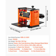 Load image into Gallery viewer, SucceBuy Thickness Planer 2 Speed 13-in Width Three-Blade 2000W 23500 RPM Powerful Motor Woodworking for Hard&Soft Wood Material