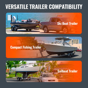 Load image into Gallery viewer, SucceBuy Boat Trailer Guide 43”Adjustable Design Trailer Guide Poles 2PCS Rustproof Galvanized Steel Trailer Guide With PVC Pipe