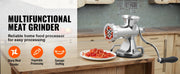 Bild in Galerie-Viewer laden, Amocart Manual Meat Grinder 304 Stainless Steel Hand Meat Grinder with Suction Cup&Steel Table Clamp Meat Mincer Sausage Maker