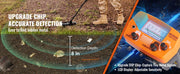 Load image into Gallery viewer, Amocart Metal Detector 8Inch Waterproof Search Coil & High Accuracy Pointer Display Adjustable 38''-49'' Aluminum Stem Detector