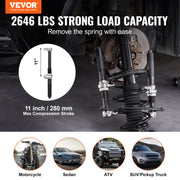 Load image into Gallery viewer, SucceBuy Coil Spring Compressor Tool 2pcs Heavy Duty Strut Spring Compressor Set 2646 lbs Strut Spring Compressor for Truck ATV - AMOCART