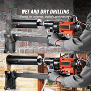 Load image into Gallery viewer, SucceBuy 3200W 750RPM Wet/Dry Diamond Core Drill Machine Concrete Core Drill Rig Stand Industrial Electric Core Drilling Machin - AMOCART