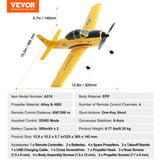 Load image into Gallery viewer, Amocart RC Plane 2.4G 4CH Remote Control Airplane with 6-Axis Gyro Stabilizer Aircraft Toy RC Glider for Kids Beginners Gifts