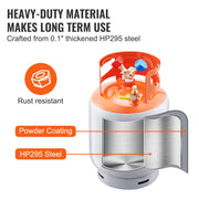 Load image into Gallery viewer, SucceBuy 30 lb Refrigerant Recovery Tank 400 psi Portable Cylinder Tank with Y-Valve for Liquid/Vapor Recovery Can for R22/R134A