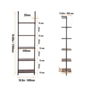 Load image into Gallery viewer, Amocart Industrial Pipe Shelf Wall-Mount Floating Rustic Wood Shelves Bracket Storage Rack Sundries Holder for Kitchen Bedroom