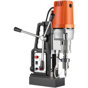 Bild in Galerie-Viewer laden, Amocart MD50 50mm Magnetic Drill Press Kit 1680W Electric Bench Drilling Machine 2900LBS Magnet Force HSS Annular Cutter Bits