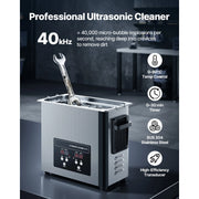 Load image into Gallery viewer, SucceBuy 6L 10L 15L 30L Ultrasonic Cleaner Stainless Steel Ultrasonic Cleaning Bath Machine for Watches Razors Jewelry Coins