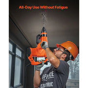 Load image into Gallery viewer, SucceBuy Corded Hammer Drill 1600W 175-350RPM Electric Demolition Drills 2-Inch SDS-Max Rotary Hammer Driver for Concrete Wood - AMOCART