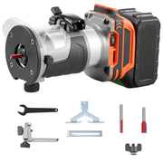 Load image into Gallery viewer, SucceBuy Cordless Wood Router with Fixed Base 1/4-Inch Collet for Woodworking Compatible with Makita 18V Batteries (No Battery) - AMOCART