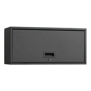 Charger l'image dans la visionneuse de galerie, SucceBuy Armoire Murale en Métal 30x12x14 po, Armoire à Outils Flottante pour Garage avec Porte Relevable, 54 kg par Étagère, Convient pour Garage, Sous-sol