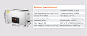 Load image into Gallery viewer, SucceBuy 2L 3L 6L 10L 22L 30L Ultrasonic Cleaner Stainless Steel Portable Cleaning Washing Machine Ultrasound Home Appliance