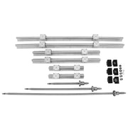 Bild in Galerie-Viewer laden, Amocart Linear Rail Ballscrew x 3 RM1605-350mm 650mm 1050mm x 2 Linear Rail Support, 12 CNC Kit Linear Shaft Optical Axis DIY