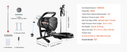 Load image into Gallery viewer, SucceBuy Stand Airless Paint Sprayer, 650W High Efficiency Airless Sprayer, 3000PSI Electric Paint Sprayer Machine Extension Rod