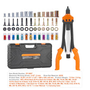 Load image into Gallery viewer, Amocart Rivet Nut Tool Rivnut Tool Kit Metric and SAE Mandrels 70PCS/186PCS Rivet Nuts With Rugged Carrying Case